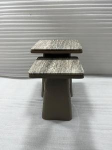 Juego de Mesas de Centro Modernas, Muebles Artesanales para Sala de Estar, Mesa Central y Mesa Auxiliar para Hogar, Apartamento, Hotel, Fábrica - Product Image 2