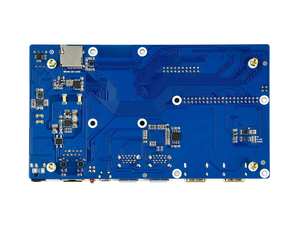 Carte IO Waveshare Raspberry Pi Compute Module 4 avec fonction PoE, pour toutes les variantes de CM4, Gigabit Ethernet RJ45 avec PoE K830 - Product Image 3