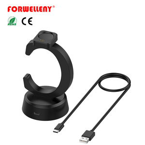 Base de Carga de Repuesto Forwelleny para Reloj Inteligente, Compatible con <span class=keywords><strong>Amazfit</strong></span> <span class=keywords><strong>T</strong></span>-<span class=keywords><strong>Rex</strong></span> 3 Pro/Balance 2, con Protección de Cable y Chip - Product Image 1
