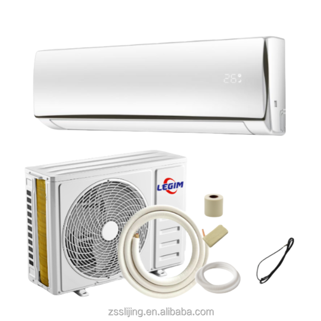 12000 BTU High Efficiency Golden Fin Air Conditioner Wi-Fi Smart Control DC Inverter Wall Mounted 1.5hp Outdoor Use Class Hotel