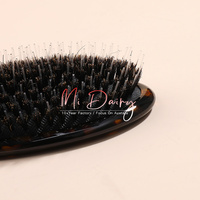 Aipliaire — brosse à cheveux en acétate, coupe 3D, Massage du cuir chevelu, pointe carrée, douce, coussin démêlante, brosse 3d0003