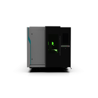 Machine de découpe laser entièrement fermée, modèle 4015, pour une utilisation en usine ou en atelier, solution flexible de découpe de métal, gain de place
