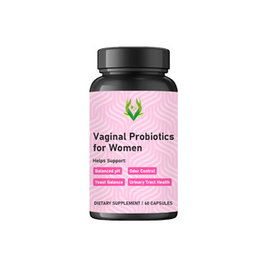 Cápsulas de Probióticos Vaginales OEM ODM para Mujeres con Complejo Probiótico que Apoya la Salud Vaginal, Cápsulas de Prebióticos Vaginales - Product Image 1