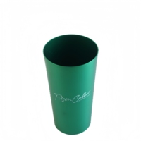 Gobelet isotherme personnalisé avec logo, design moderne, tasse à expresso de camping, tasse à bière en aluminium changeant de couleur