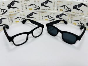 Lunettes Intelligentes V3 AI avec Caméra, Traduction en Temps Réel, Reconnaissance d'Objets, Double Lentille, Photographie, Amélioration de la <span class=keywords><strong>Vision</strong></span> - Product Image 2
