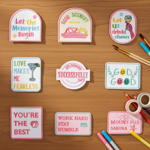 Parches Personalizados con Eslóganes, Insignias Bordadas con Frases Inspiradoras, Apliques Termoadhesivos con la Frase 'Stay Positive', Decoración 'Never Give Up' para Ropa y Bolsos - Product Image 1