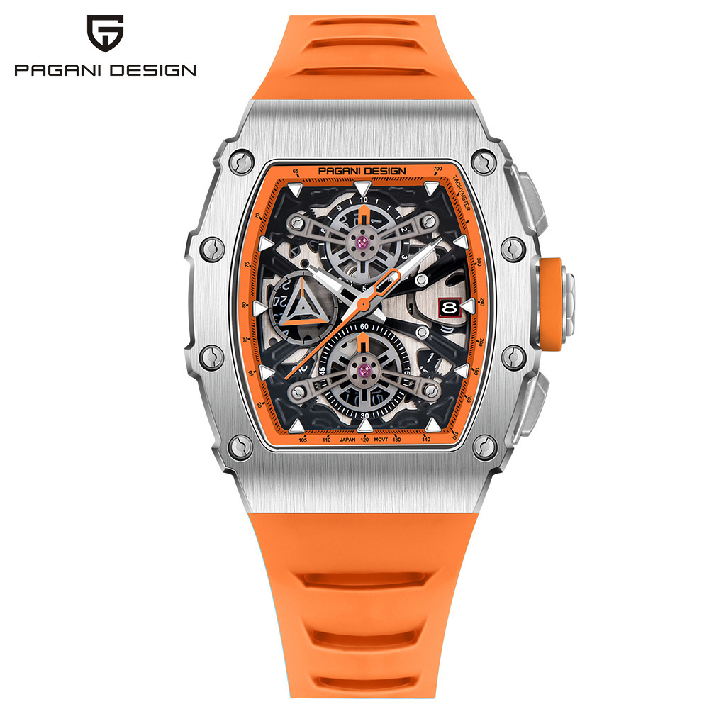 Ruban adhésif à face orange et coque blanche