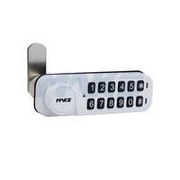 MK731 Mini serrure numérique à combinaison à boutons poussoirs Serrure intelligente à code électronique pour tiroir de casier