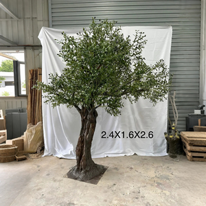 מותאם אישית 2.5 מ 'עץ זית גדול מלאכותי מזויף עץ זית גדול מזויף לקישוט פנימי וחיצוני - Product Image 6