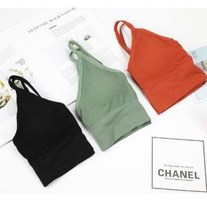 เสื้อชั้นในสตรีทรงท่อรัดหน้าอกด้านหลังเป็นรูปตัวยูขนาดใหญ่แบบไม่มีห่วงเหล็กเสื้อชั้นในสปอร์ต - Product Image 2