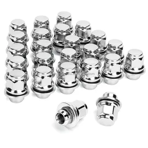 YQY Wheel Mag M12x1.5 Mag Nut Washer Wheel Lug Nuts For Car