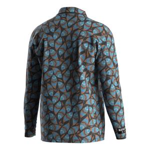 T-shirt décontracté à sublimation tendance pour enfants, vêtements de travail en polyester, polos de golf pour hommes à manches longues - Product Image 2