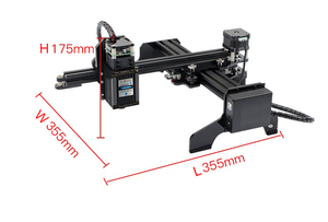 High Speed <strong>Metals</strong> Laser <strong>Engraver</strong> 10W 125*245MM Aluminum Stainless Steel Marking Machine - Product Image 6