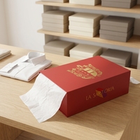 Emballage de luxe de haute qualité avec logo personnalisé, estampage à chaud, boîte à chaussures pliable magnétique en carton rigide, emballage plat