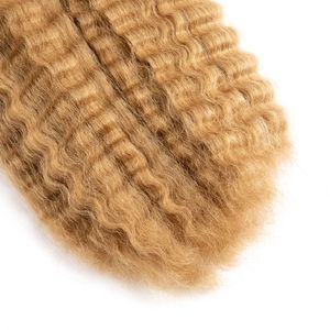 고급 합성 섬유로 만든 부드러운 천연 컬로 만든 딥 웨이브 브레이드 헤어 - Product Image 3