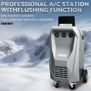 Karjoys Großhandel Auto klimaanlage voll automatische Kältemittel rückgewinnung Füll-und Reinigungs maschine für <span class=keywords><strong>134a</strong></span> oder 1234yf - Product Image 2