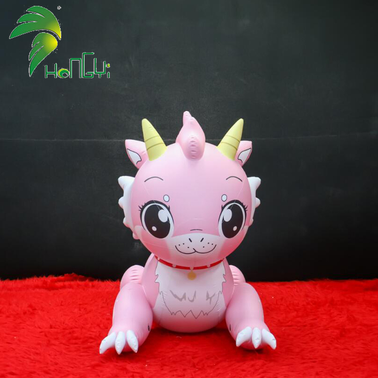 PInk Inflatable Dragon Toy, Hongyi Custom Inflatable Dragon Ride