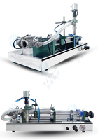 Machine de remplissage de savon liquide pour lave-vaisselle et shampoing en mini-paquets pour usine alimentaire et de boissons, machine à huile essentielle en acier inoxydable avec bouton