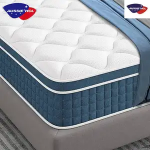 Buy hotel mattresses hybrid latex mattress modern full size bed memory foam latex pocket spring mattresses