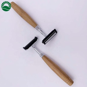 Maquinillas <span class=keywords><strong>de</strong></span> <span class=keywords><strong>afeitar</strong></span> populares ecológicas con mango <span class=keywords><strong>de</strong></span> madera - Product Image 5