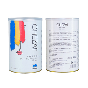 Poudre décolorante pour <span class=keywords><strong>cheveux</strong></span> professionnelle sans poussière, 9+ niveaux de décoloration, action rapide, éclaircissant bleu pour <span class=keywords><strong>cheveux</strong></span>, pour usage professionnel en salon, 450g - Product Image 6