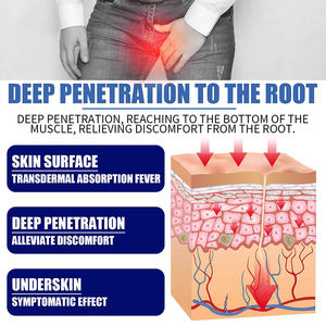Creme para Cuidados Íntimos Masculinos para Infecções Fúngicas, Medicamentos para Alívio da Dor para Uso Externo, Indicador de Inflamação, Validade de 2 Anos - Product Image 5