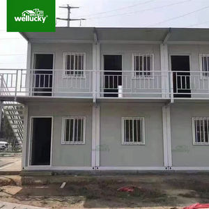 Cabine modulaire préfabriquée de maison de conteneur pliable de haute qualité avec structure en acier pour <span class=keywords><strong>abri</strong></span> d'urgence - Product Image 1