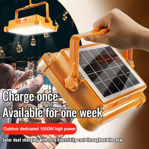 Petite lampe LED jaune rechargeable par USB Projecteur à énergie <span class=keywords><strong>solaire</strong></span> Lampes de camping d'urgence pour camping en plein air - Product Image 2