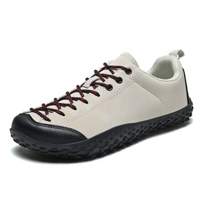 Zapatos Deportivos Unisex para <span class=keywords><strong>Senderismo</strong></span>, Estilo Alemán |   <span class=keywords><strong>Zapatillas</strong></span> de Deporte Impermeables Antideslizantes con Parte Superior de Cuero para Otoño, para Pies Anchos, Estilo Descalzo, Tallas Grandes - Product Image 5