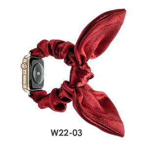 Correa elástica de repuesto para <span class=keywords><strong>Apple</strong></span> <span class=keywords><strong>Watch</strong></span>, banda de satén de Color sólido, para modelos SE 8, 7, 6, <span class=keywords><strong>5</strong></span> y 4 - Product Image 6