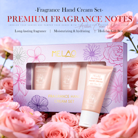 Ensemble de crèmes pour les mains parfumées OEM, lotion parfumée longue durée, crème hydratante pour les mains sèches et gercées, soin de la peau