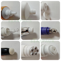 En stock, tube cosmétique vide en plastique PE, tube de crème solaire, tube de lotion pour les mains, emballage de crème solaire personnalisé
