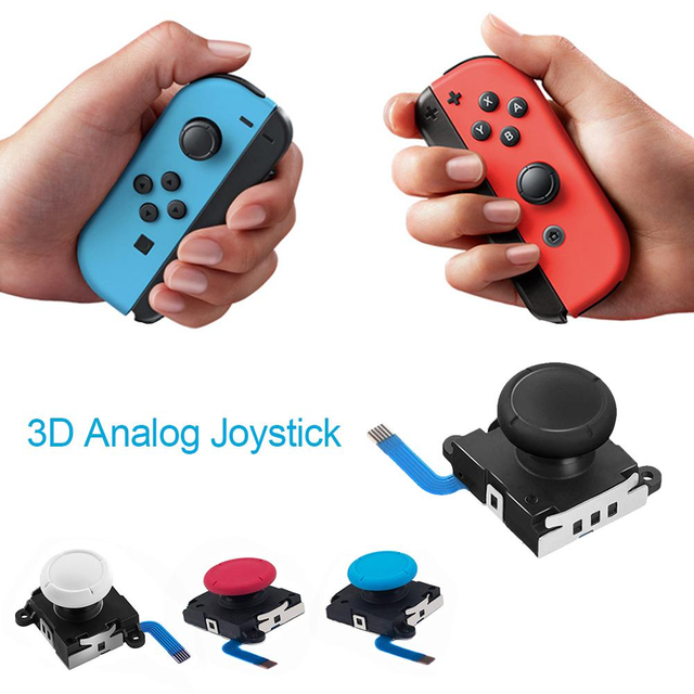 For Nintendo Switch Analog Stick Replacement 3D Joystick NS Controller Replacement