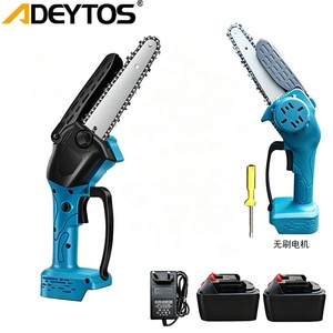 Factory OEM 20V Brushless Cordless Pole Saw Extendable Lithium Battery <b>Mini</b> <b>Chainsaw</b> for Garden Fruit Tree Pruning CE Certified - Product Image 3