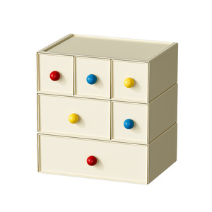 批发单层桌面收纳盒塑料抽屉式文具多功能整理架 - Product Image 5