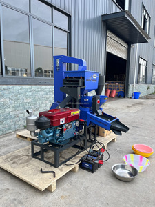 Moulin à riz automatique à bas prix, machine à décortiquer le riz + élévateur avec déstonneur - Product Image 3