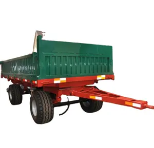 Customized 8-ton agricultural dump tractor trailer