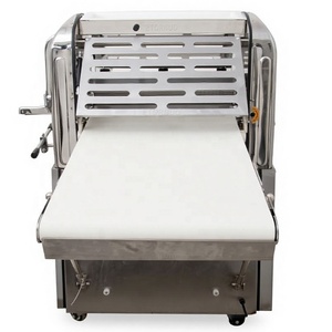 Machine à étaler la pâte à croissants industrielle mini, épaisseur réglable, pour <span class=keywords><strong>pâtisserie</strong></span> feuilletée, baklava turc et pain pita - Product Image 3