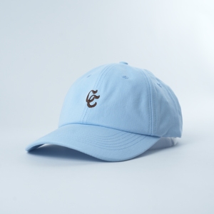 Gorras Populares de Color Azul Cielo y Marrón, Gorra de 6 Paneles, Tela de Algodón, Gorras de Béisbol Sin Estructura, Gorras Deportivas de Golf, Gorra de Alta Calidad Tipo Dad Hat - Product Image 5