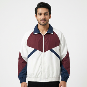 Veste coupe-vent d'hiver résistante à l'eau, légère, style High Street, avec col montant, service OEM, technique de teint uni - Product Image 1