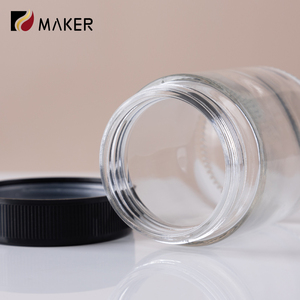 Usine 300ML 70ML stockage des aliments bouchon en plastique bocaux en verre résistant aux enfants jeeter miel grain de café thé confiture bouteille avec la meilleure qualité - Product Image 5