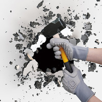 Gants TPE anti-choc pour le forage dans les mines de charbon, les scies électriques et la protection contre les impacts des objets lourds et les vibrations