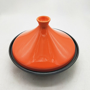 Ma-rốc tagine COCOTTE Nồi áp suất gang men hầm nồi với nắp Gốm súp & kho chậu - Product Image 2