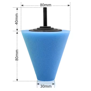 OEM tùy chỉnh chuyên nghiệp tự động chăm sóc xe bánh xe đánh bóng đĩa lưới Nón/hình cầu miếng bọt biển Tùy chỉnh cho chuyên nghiệp tự động - Product Image 5