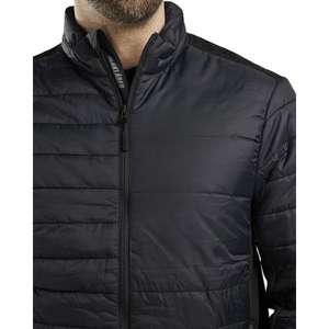 BLAKLADER - 471020309998L Veste chaude Noir/Gris foncé-VESTES DE TRAVAIL EAN 7330509852217 VESTES D'HIVER SOFTSHELL ET VESTES REMBOURRÉES - Product Image 4