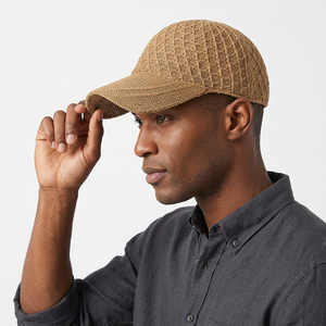 Gorra de béisbol de malla hueca transpirable con protección solar, gorra deportiva ajustable de 6 paneles, sombrero informal para viajes al aire libre - Product Image 2