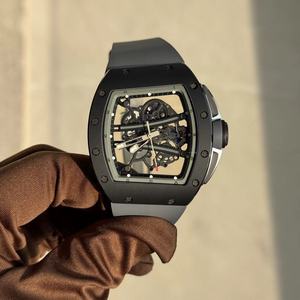 Top 61-01 Black Ceramic Men’s <b>Skeleton</b> <b>Automatic</b> Mechanical <b>Watch</b>, Sapphire Crystal, High-Quality Casual Sports Luminous <b>Watch</b> - Product Image 1