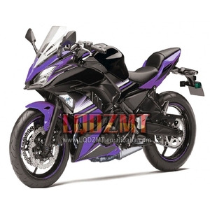 Carénage OEM pour <span class=keywords><strong>KAWASAKI</strong></span> NINJA 650R ER-6F ER6 F ER6F 20 21 22 32No.43 ER 6F Violet noir 6 <span class=keywords><strong>650</strong></span> R 2020 <span class=keywords><strong>2021</strong></span> 2022 Corps d'injection - Product Image 1