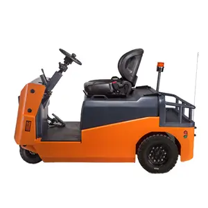 Powerful Electric 4Ton QD-40XT Tugger Forklift in Warehouse
