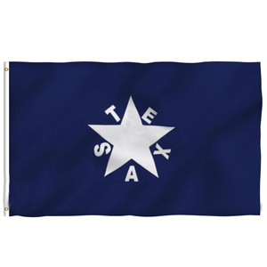 Drapeau du Texas Zavala De Lorenzo 3x5 pieds, double couture, drapeaux de l'<span class=keywords><strong>histoire</strong></span> texane en polyester avec œillets en laiton 3 x 5 pieds - Product Image 1
